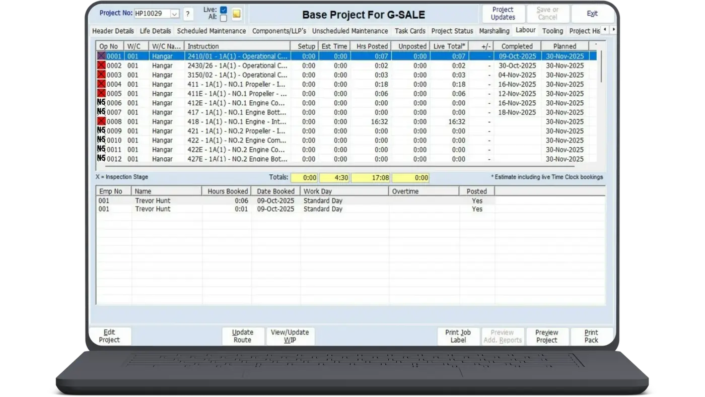 Aerotrac - Business Process Control System