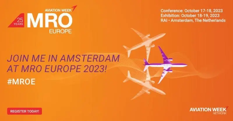 Tracware personnel attend MRO Europe 2023 Tracware personnel attend MRO Europe 2023