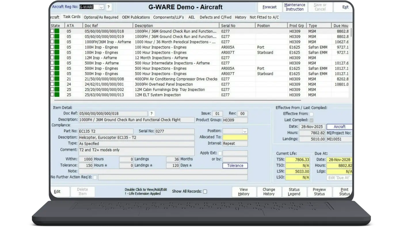 Aerotrac - Business Process Control System